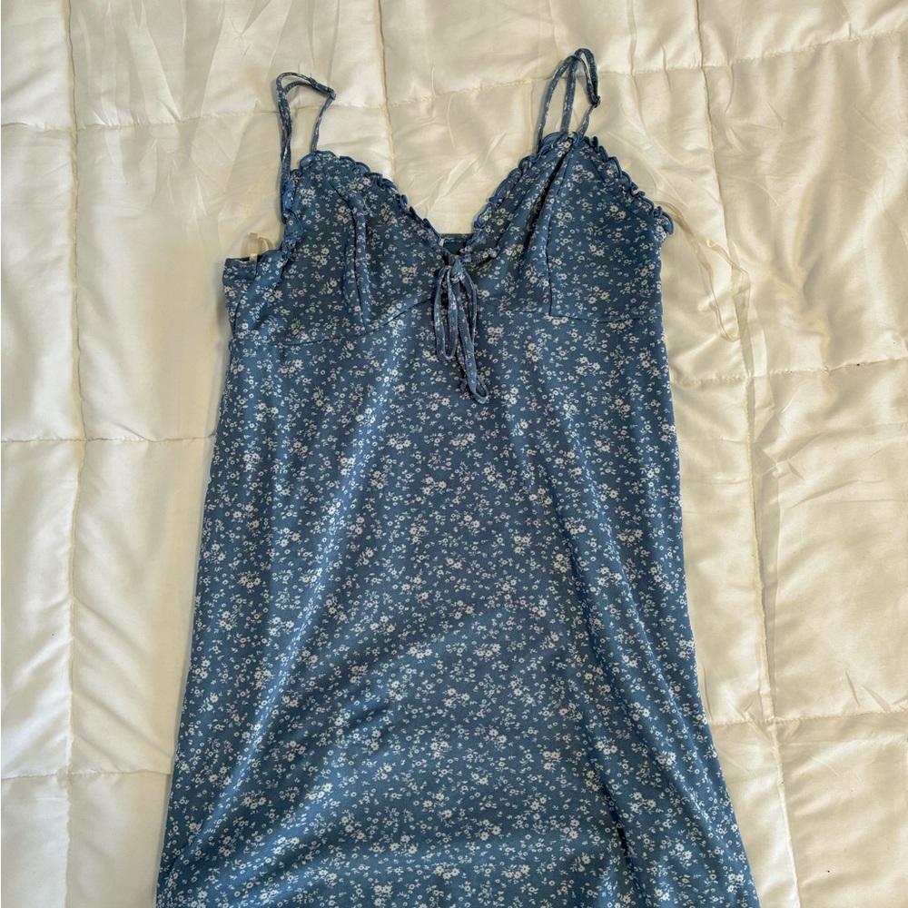 American Eagle Outfitters Blue Floral Camisole